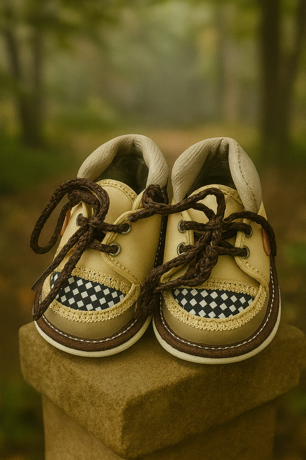 Stylish Brown Baby Boy Shoes with Soft Comfort Sole