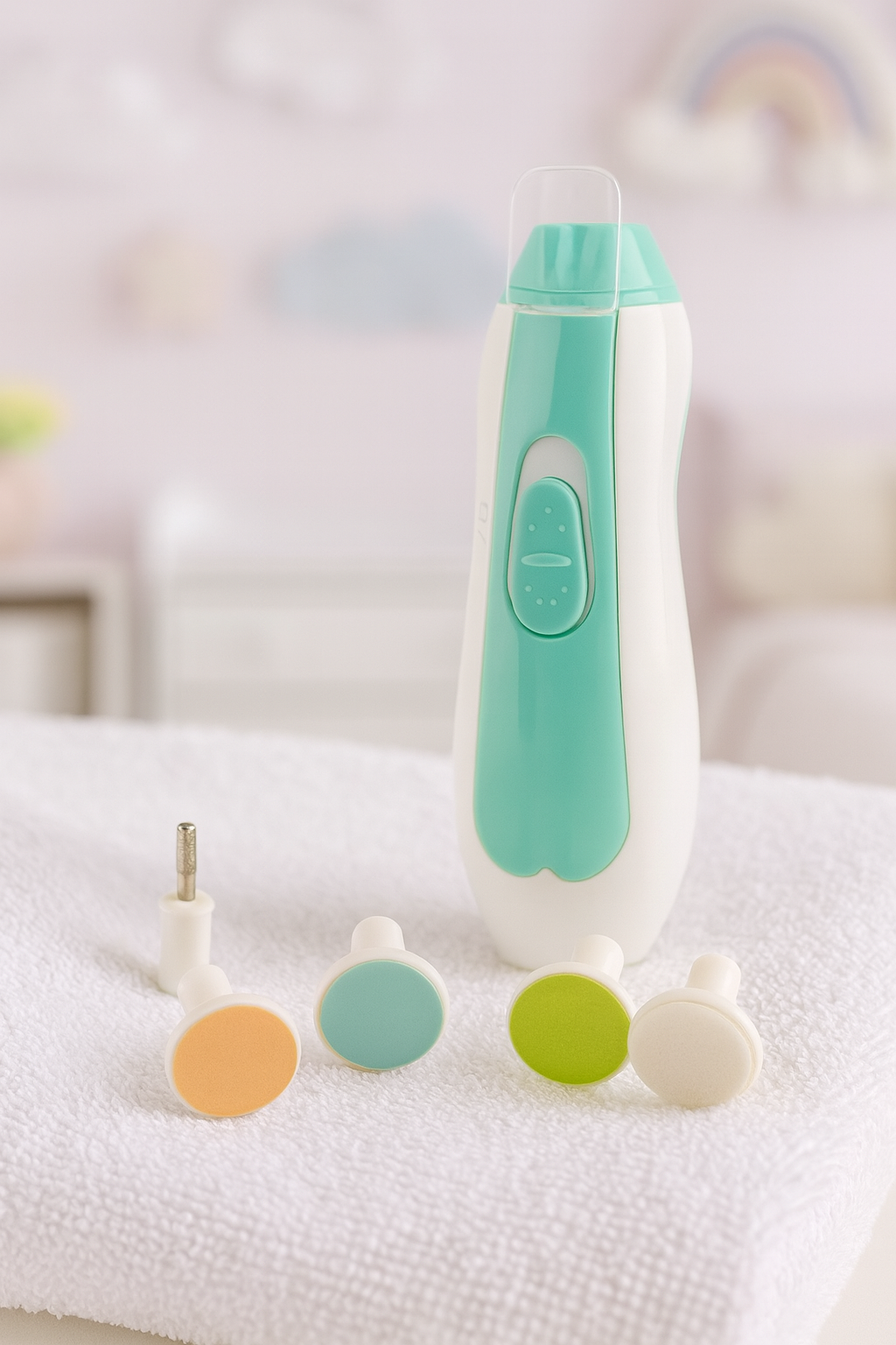 Electric Baby Nail Trimmer Set – Safe Nail Cutter for Newborns & Toddlers