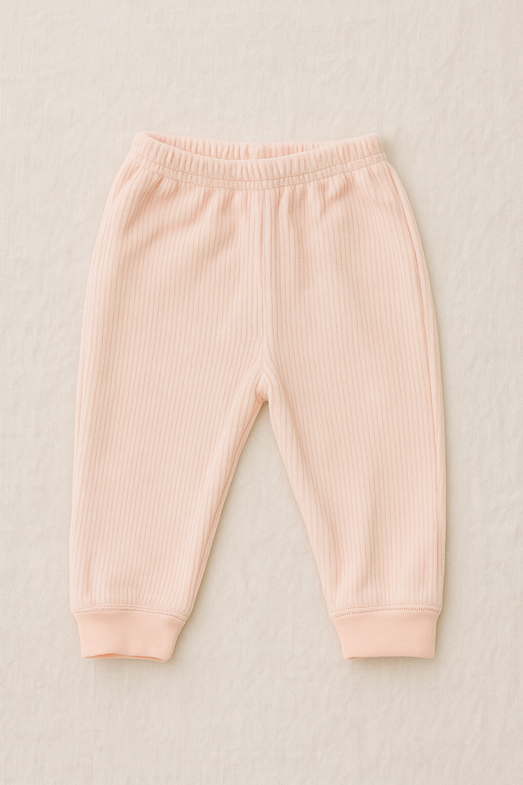 Newborn Baby Winter Suit 2-Piece Set | pink Soft Cotton Knitted Baba Suit with Cute Bear Embroidery