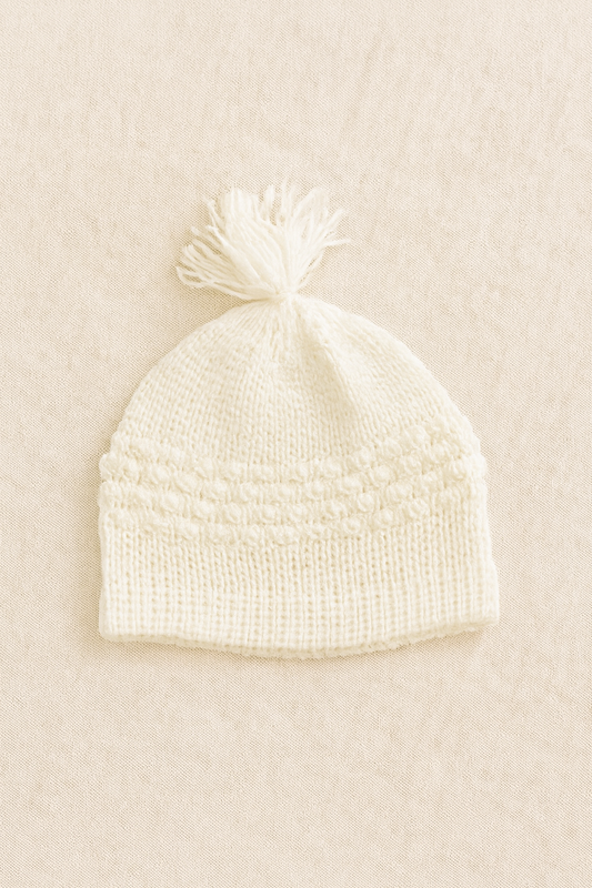 6-Piece Newborn Baby Wool Knitted Winter Set – Hand Knitted Warm Woolen Suit for Baby Girl/Boy