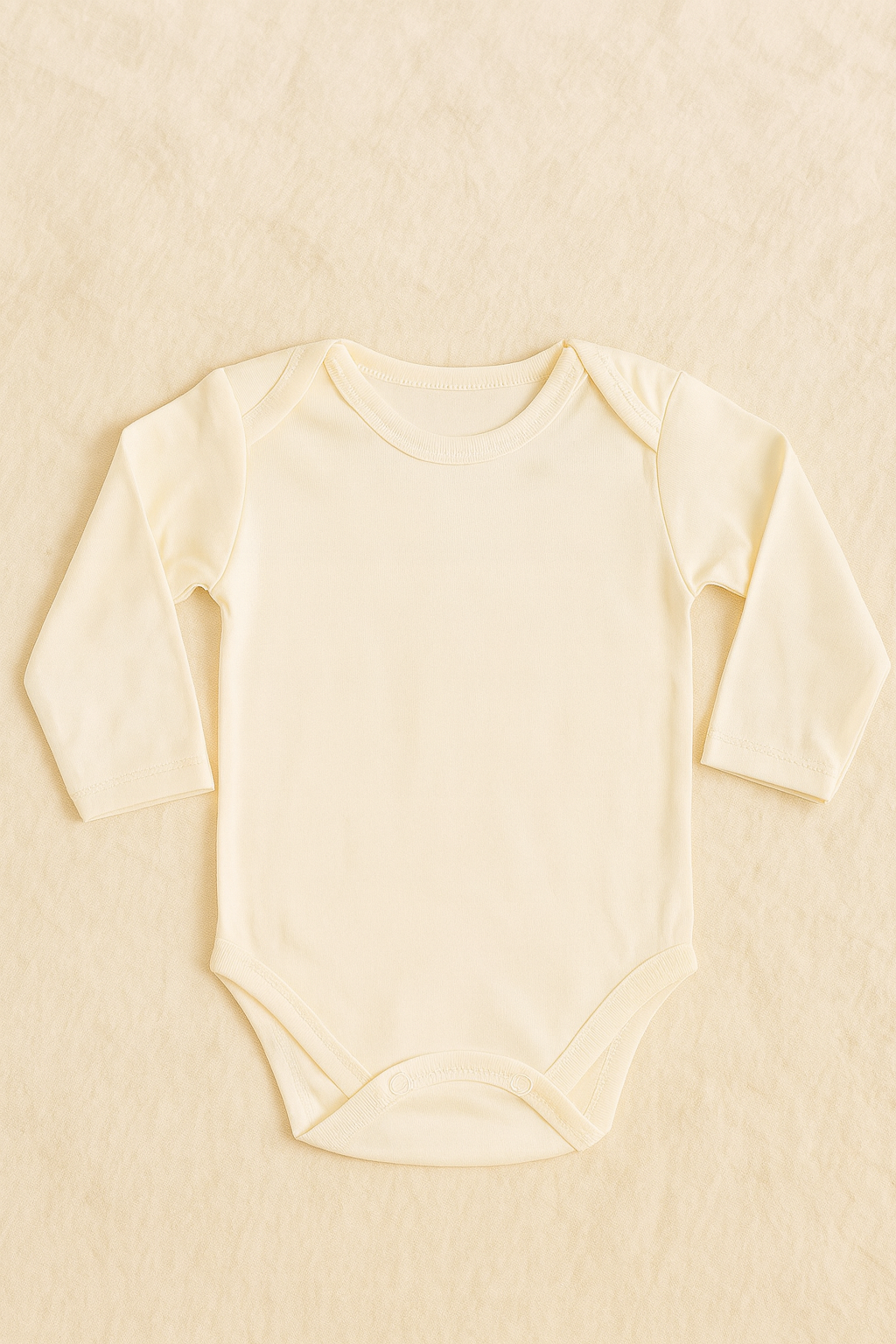 Pack of 3 Baby Rompers – Soft Cotton Full Sleeves Bodysuit for Newborns – Unisex Baby Undershirts in Blue, Pink & Yellow