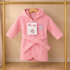 Premium Mulaim Baby Bathrobe | Ultra-Soft Hooded Comfort for Infants