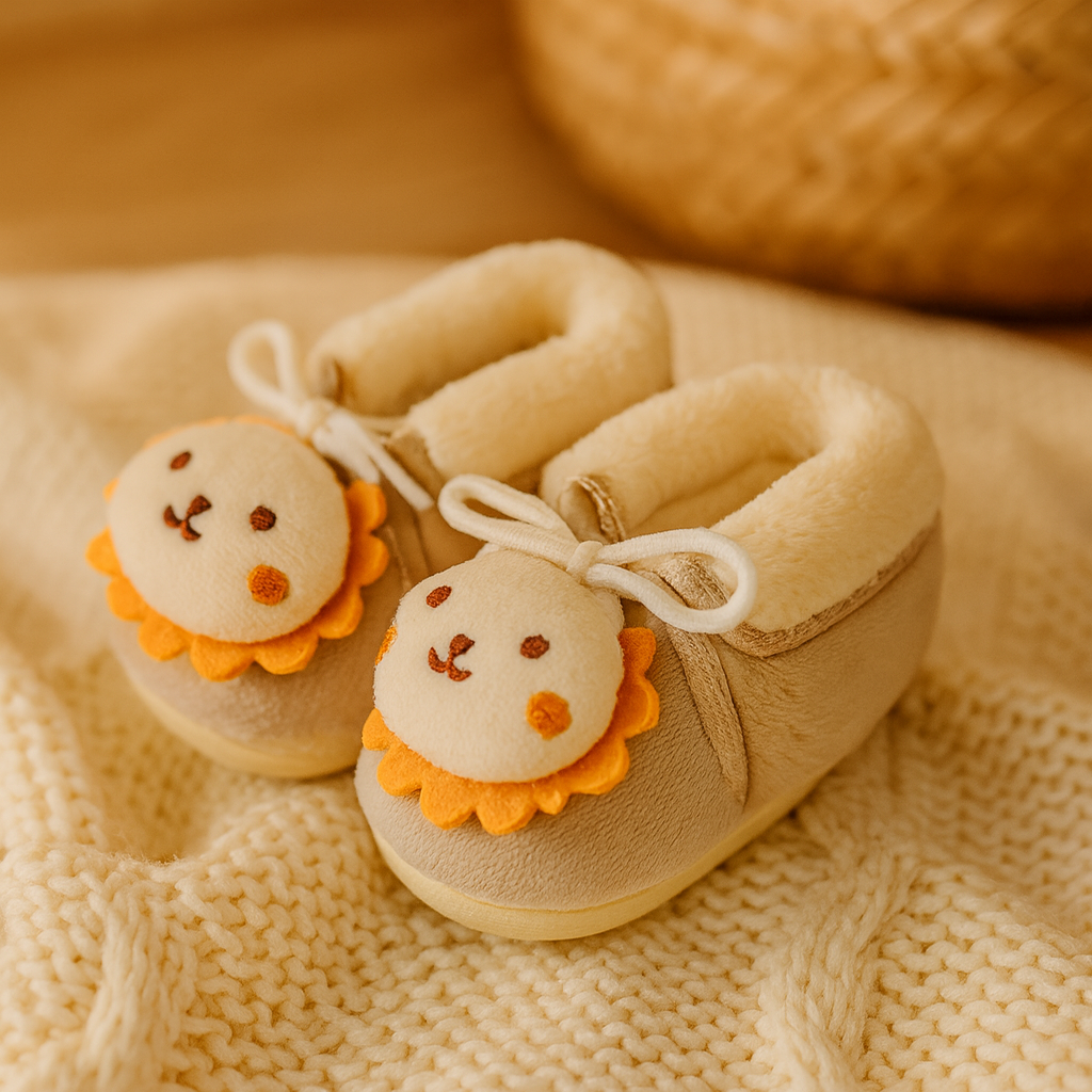 Newborn Baby shoes| Extra Soft Winter Baby Shoes | 0–6 Months