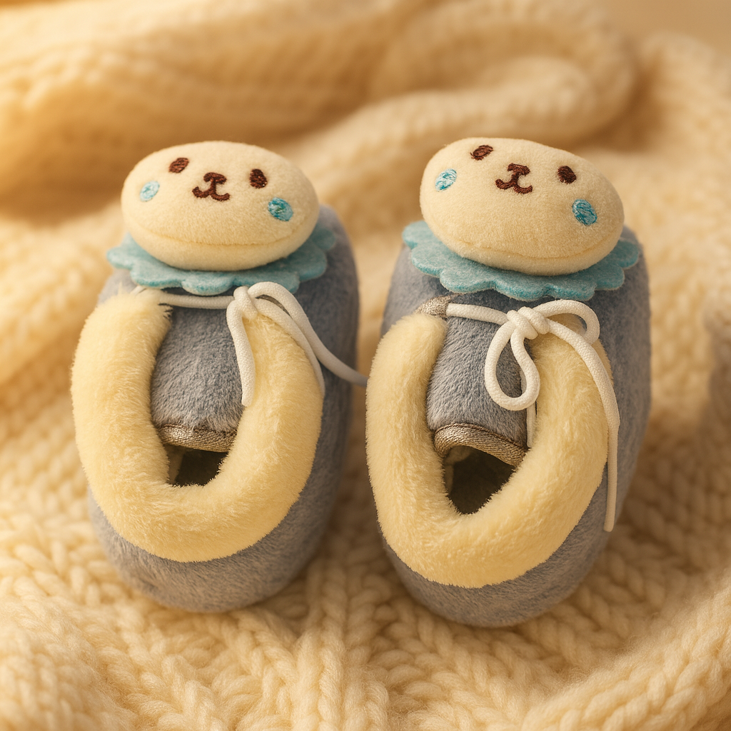 Newborn Baby shoes| Extra Soft Winter Baby Shoes | 0–6 Months