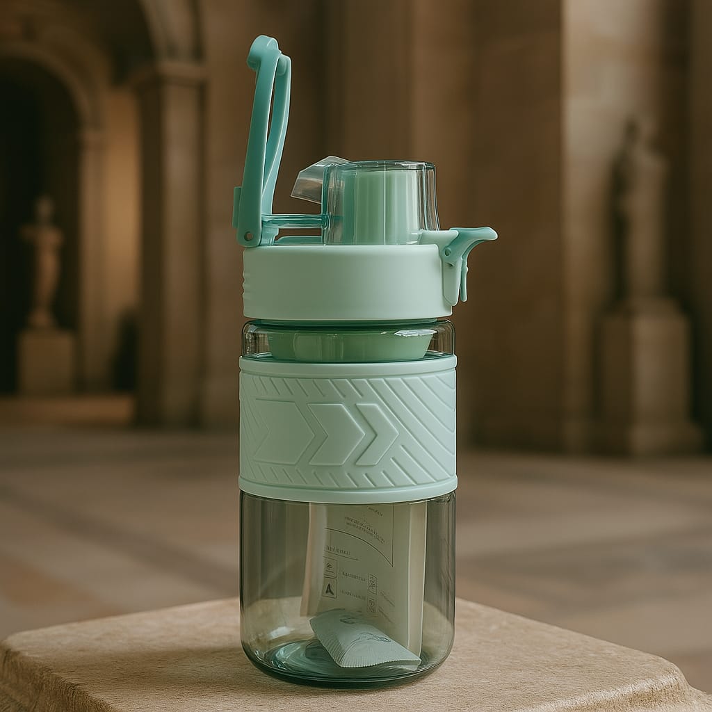 700ml Baby Sports Water Bottle with Lockable Lid – BPA-Free Sipper Bottle for School, Outdoor & Feeding