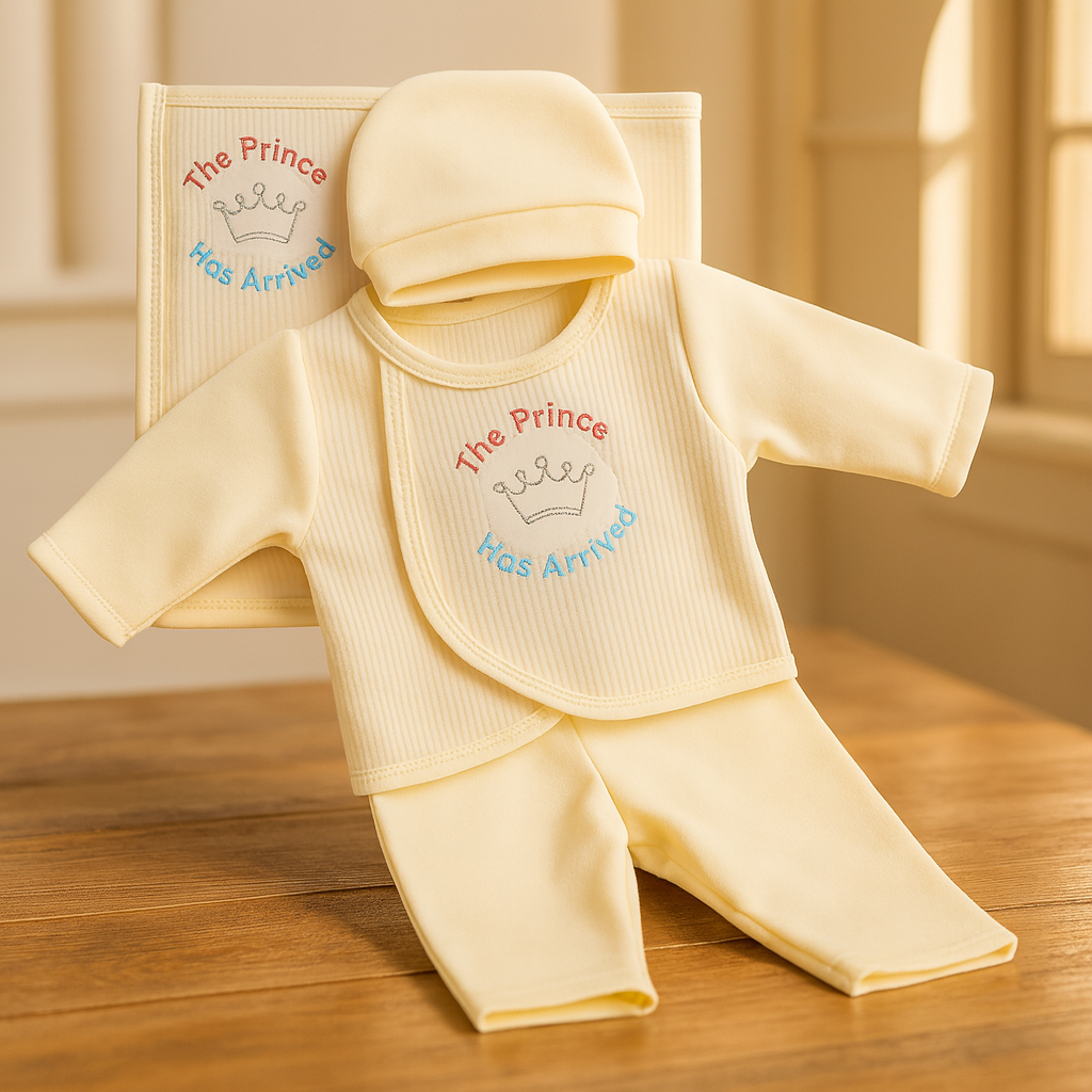 Newborn Baby Clothes 4 Piece Gift Set