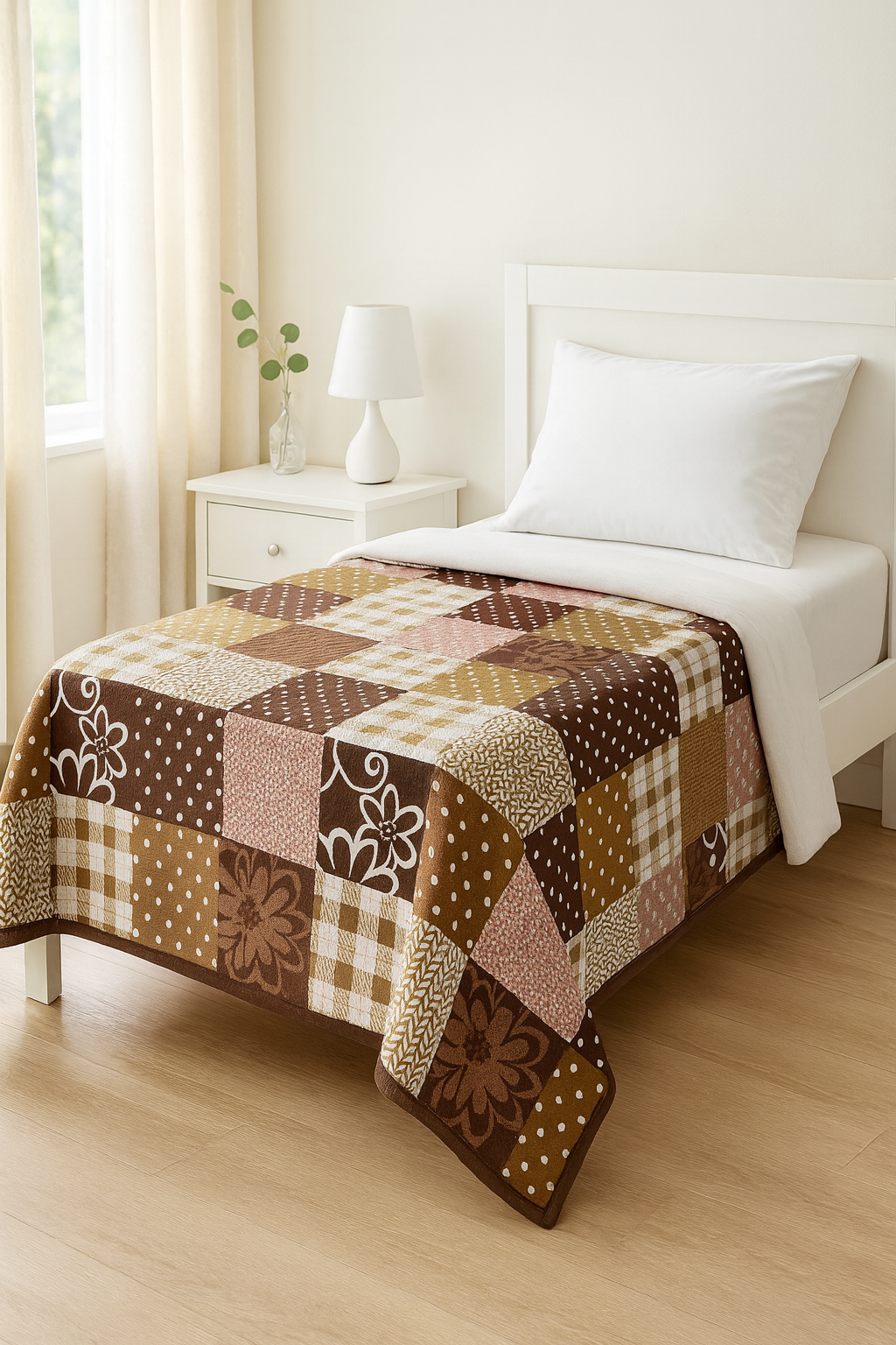 Single Bed Soft Velvet Blanket unique Design