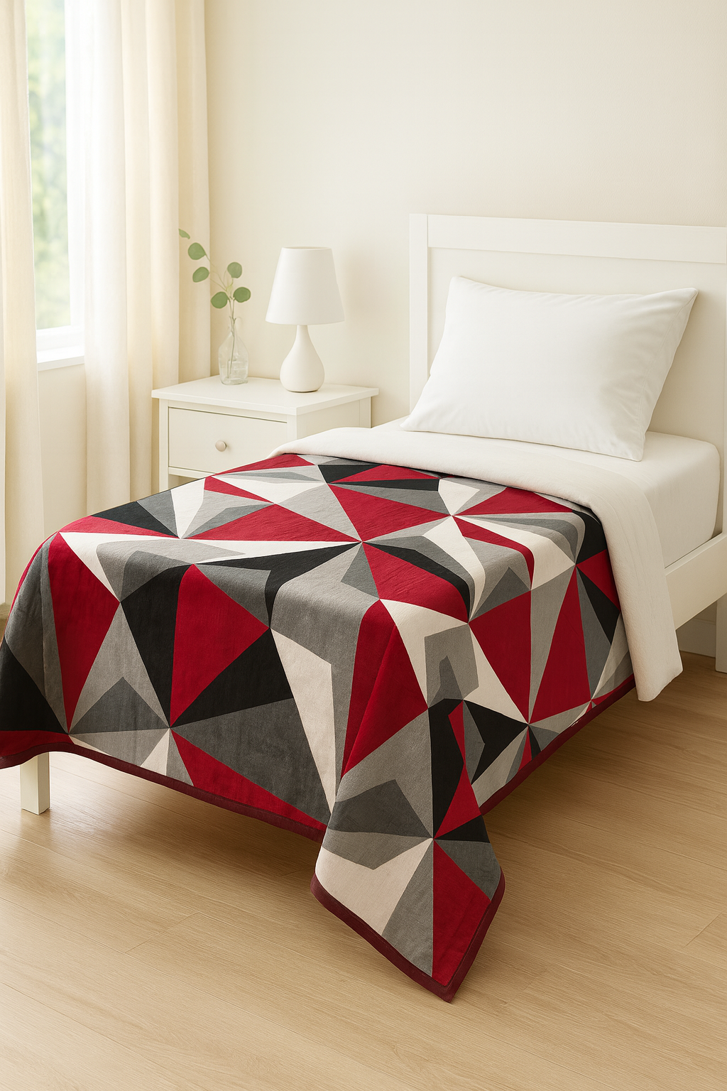 Single Bed Soft Velvet Blanket unique Design