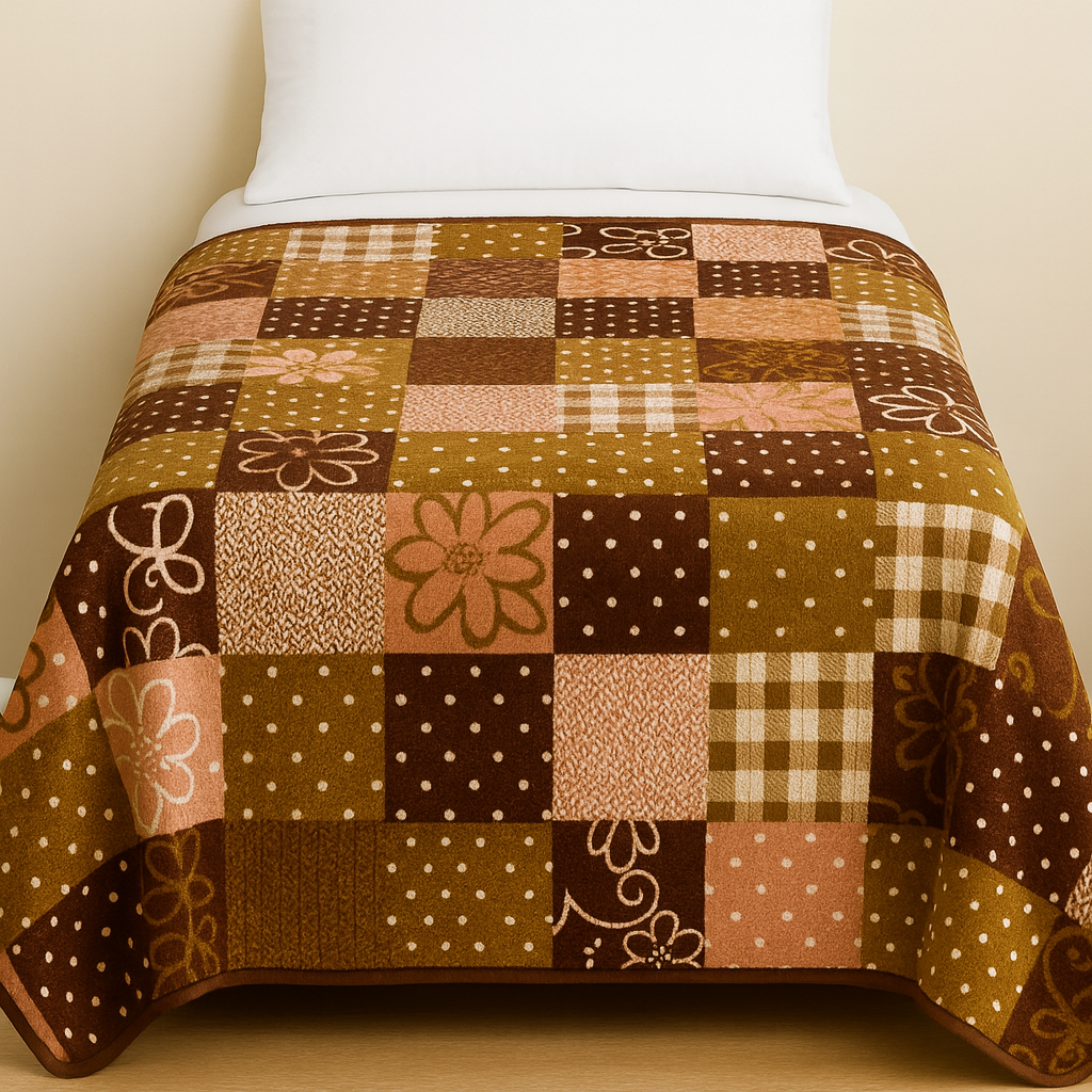 Single Bed Soft Velvet Blanket unique Design
