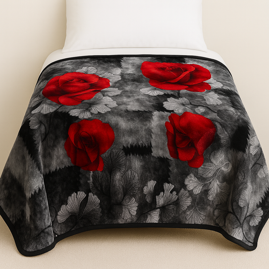 Single Bed Soft Velvet Blanket unique Design