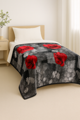 Single Bed Soft Velvet Blanket unique Design