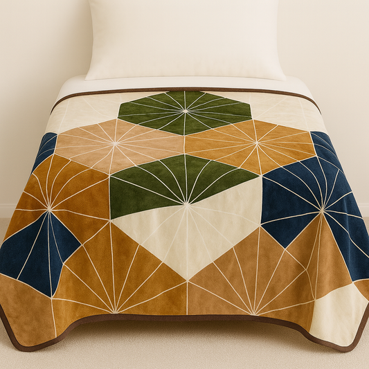 Single Bed Soft Velvet Blanket unique Design