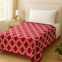 Single Bed Soft Velvet Blanket unique Design