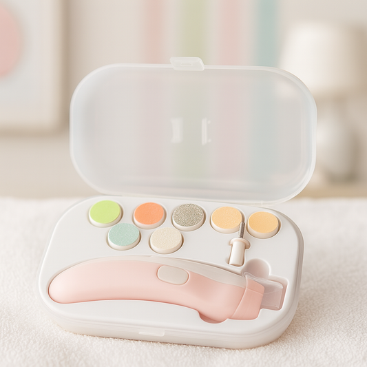 Electric Baby Nail Trimmer Set – Safe Nail Cutter for Newborns & Toddlers
