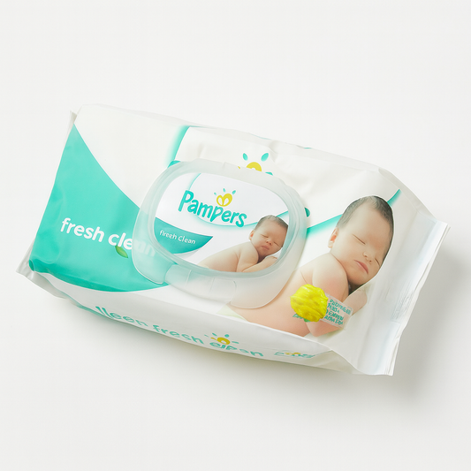 Pampers & Johnson’s Baby Wipes Combo – Fresh Clean & Gentle All Over Wipes for Newborns & Toddlers