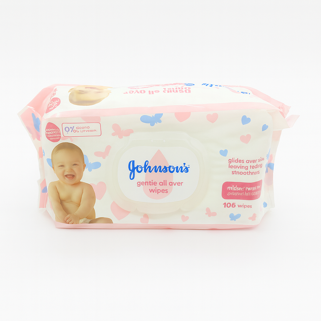 Pampers & Johnson’s Baby Wipes Combo – Fresh Clean & Gentle All Over Wipes for Newborns & Toddlers
