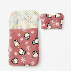 Baby Carry Nest – Soft and Cozy Newborn Sleeping Bag with Head Support