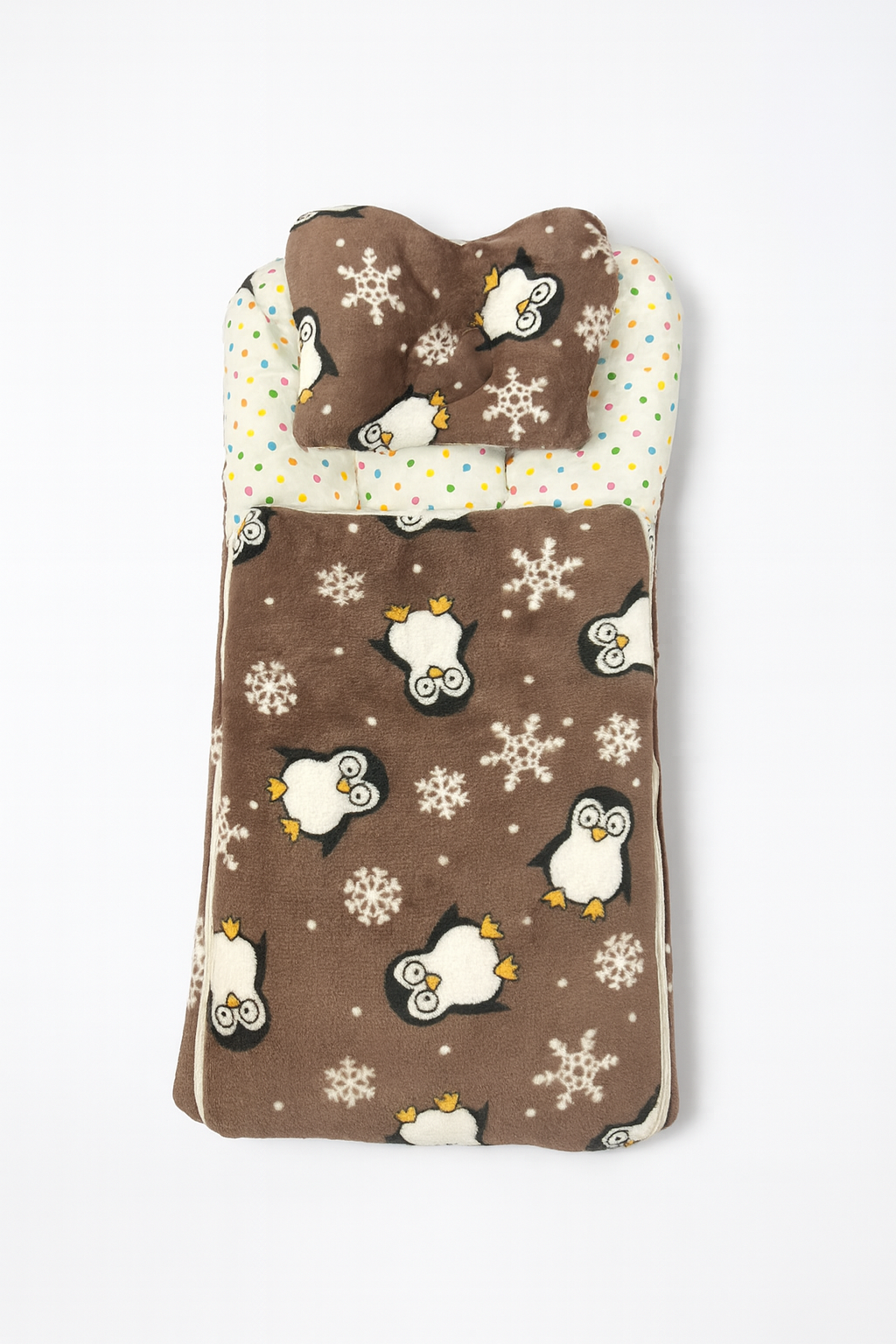 Baby Carry Nest – Soft and Cozy Newborn Sleeping Bag with Head Support