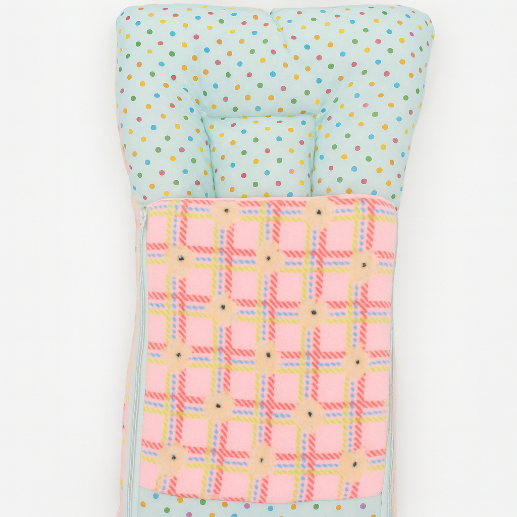 Baby Carry Nest – Soft and Cozy Newborn Sleeping Bag with Head Support
