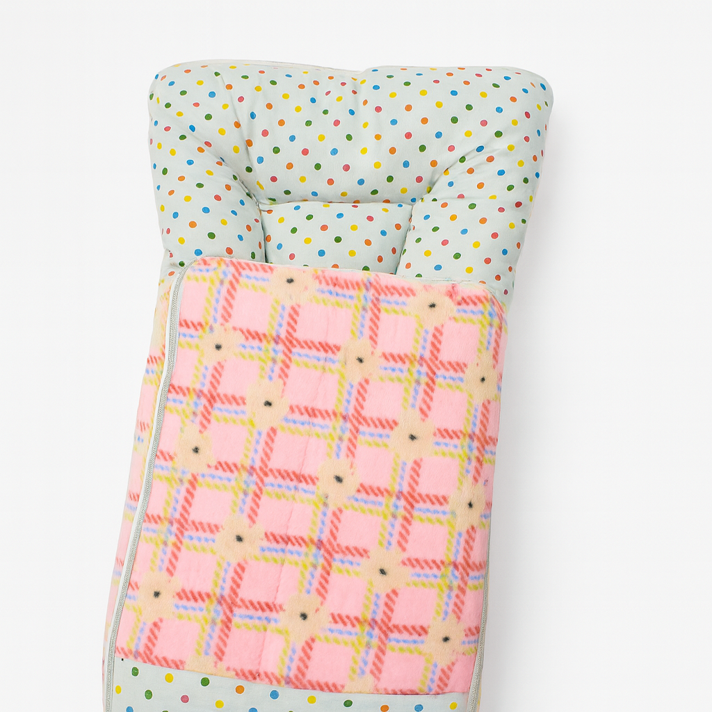 Baby Carry Nest – Soft and Cozy Newborn Sleeping Bag with Head Support