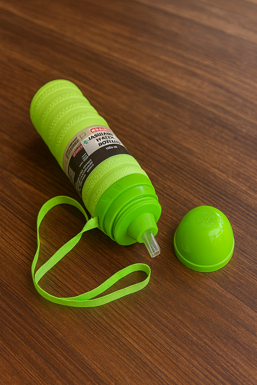Fresh Cool Insulated school Hot & Cold Water Bottle for Kids – 800ml Thermoware Sipper with Strap