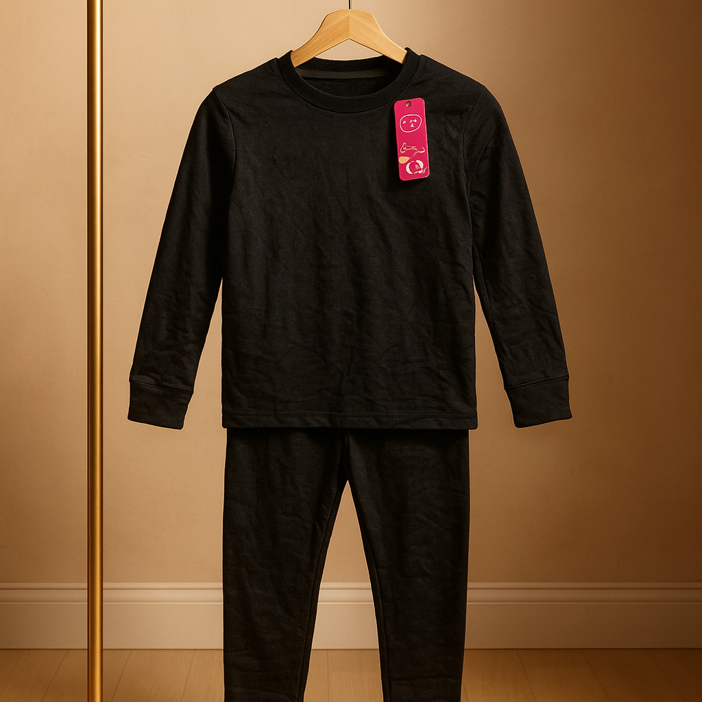 Baby Boys/ Girls Night Suit 2 Piece Set | Soft Cotton Jersey Pajama & Full Sleeve Shirt