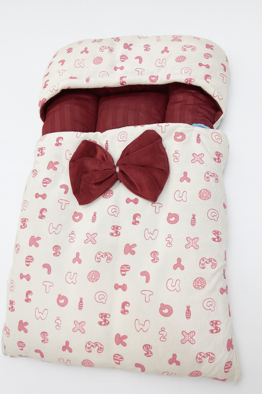 Baby Carry Nest – Soft and Cozy Newborn Sleeping Bag with Head Support