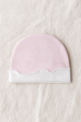 Newborn Baby Girl/Boy 3-Piece Dress Suit | Soft Cotton Malai Jersey | Full Sleeves Shirt, Pants & Cap