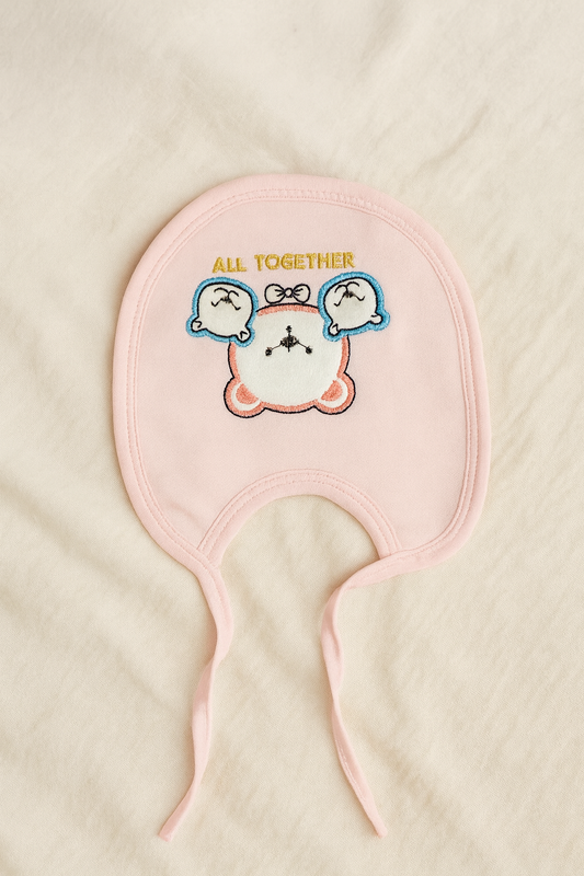 Newborn Baby Girl/Boy Winter Suit 2-Piece Set | Soft Fleece Cotton Baba Suit with Footed Pajama & Bear Design
