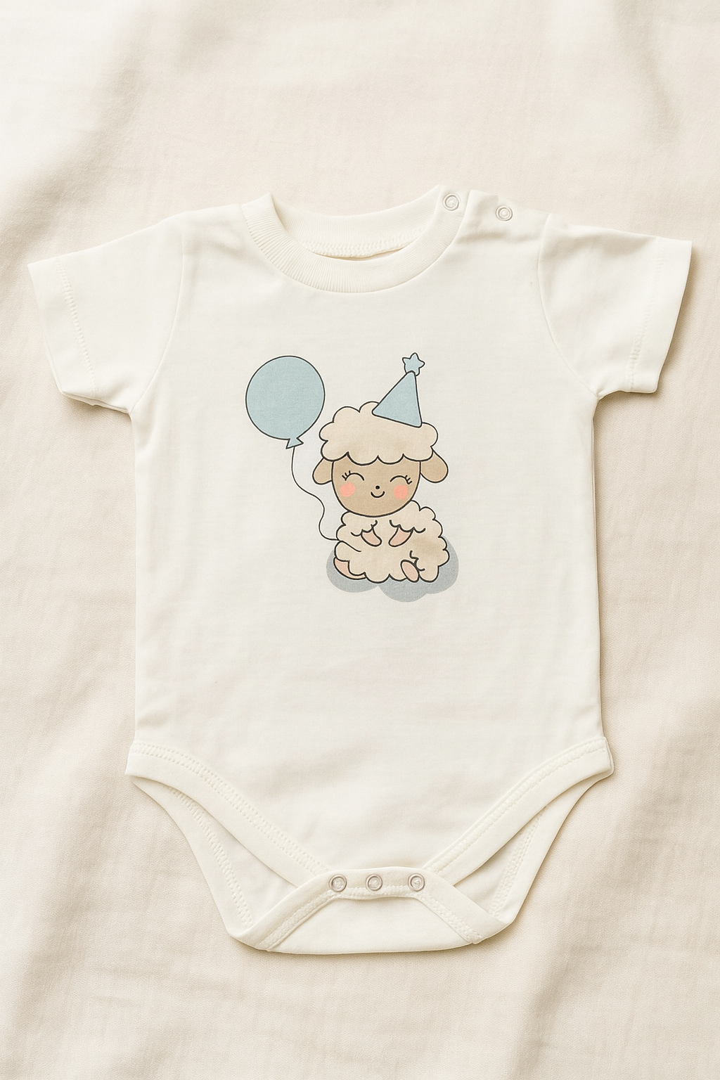 3-Piece Baby Clothing Set for Newborn Boys | Mint Green Hoodie, Pajama & Printed Bodysuit