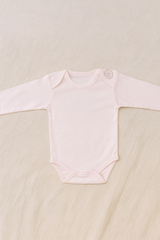 Pack of 3 Baby Rompers – Soft Cotton Full Sleeves Bodysuit for Newborns – Unisex Baby Undershirts in Blue, Pink & Yellow