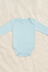 Pack of 3 Baby Rompers – Soft Cotton Full Sleeves Bodysuit for Newborns – Unisex Baby Undershirts in Blue, Pink & Yellow