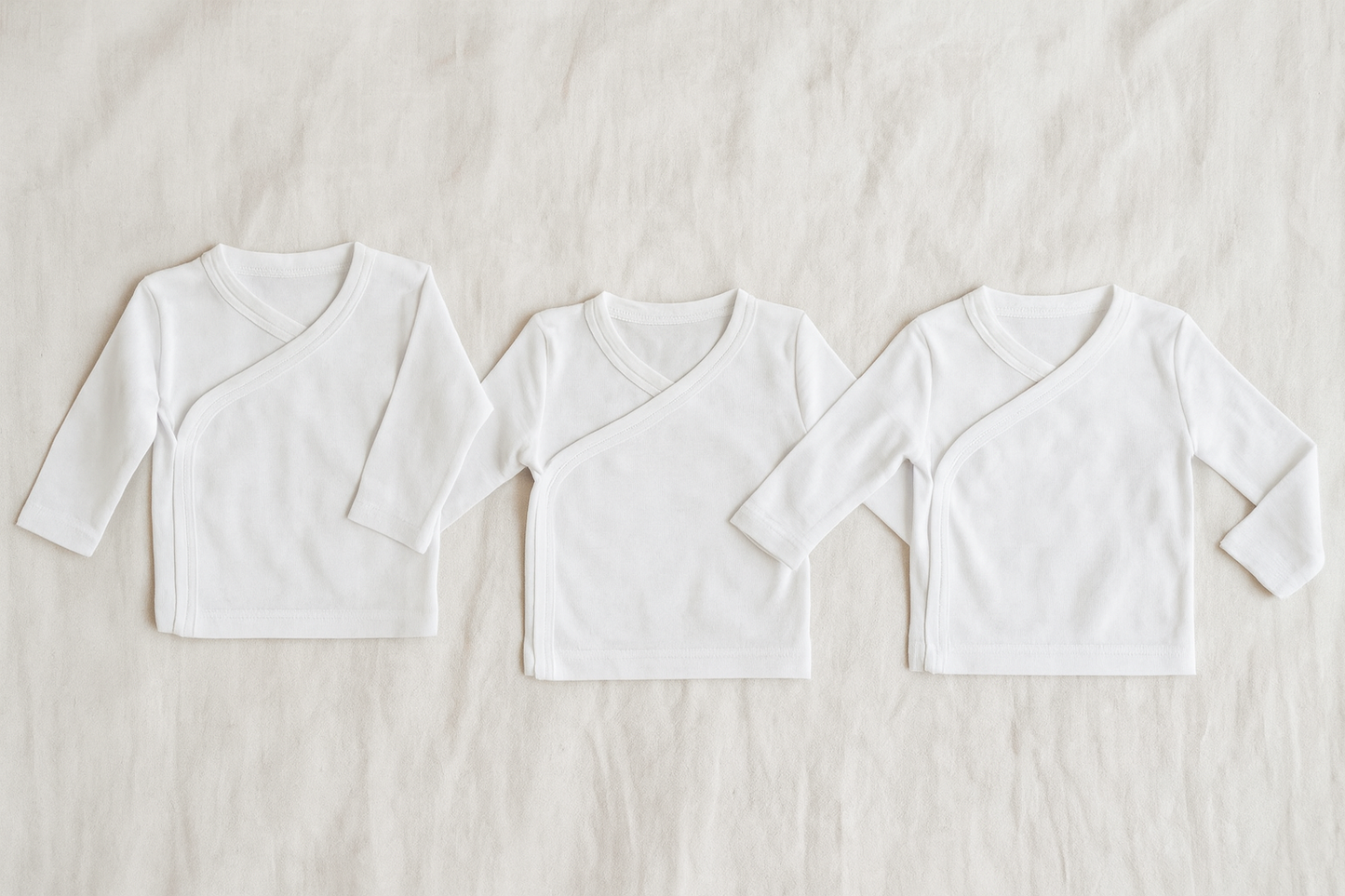Pack of 3 Baby Full Sleeves Cotton T-Shirts