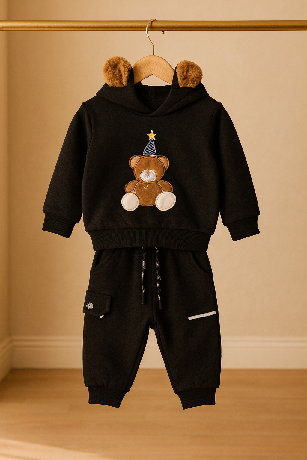 Premium Teddy Hoodie & Jogger Set | Super Soft Winter Wear