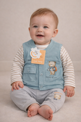 Premium 3-Piece Baby Boutique Set | Ultra-Soft Mulaim Comfort & Style