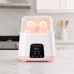 Baby Bottle Warmer – Electric Milk Warmer for Baby Feeders with Heat Control