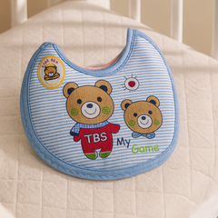 Baby Bibs pack of 2 pieces | Soft Cotton Feeding Bib for Newborn & Infants