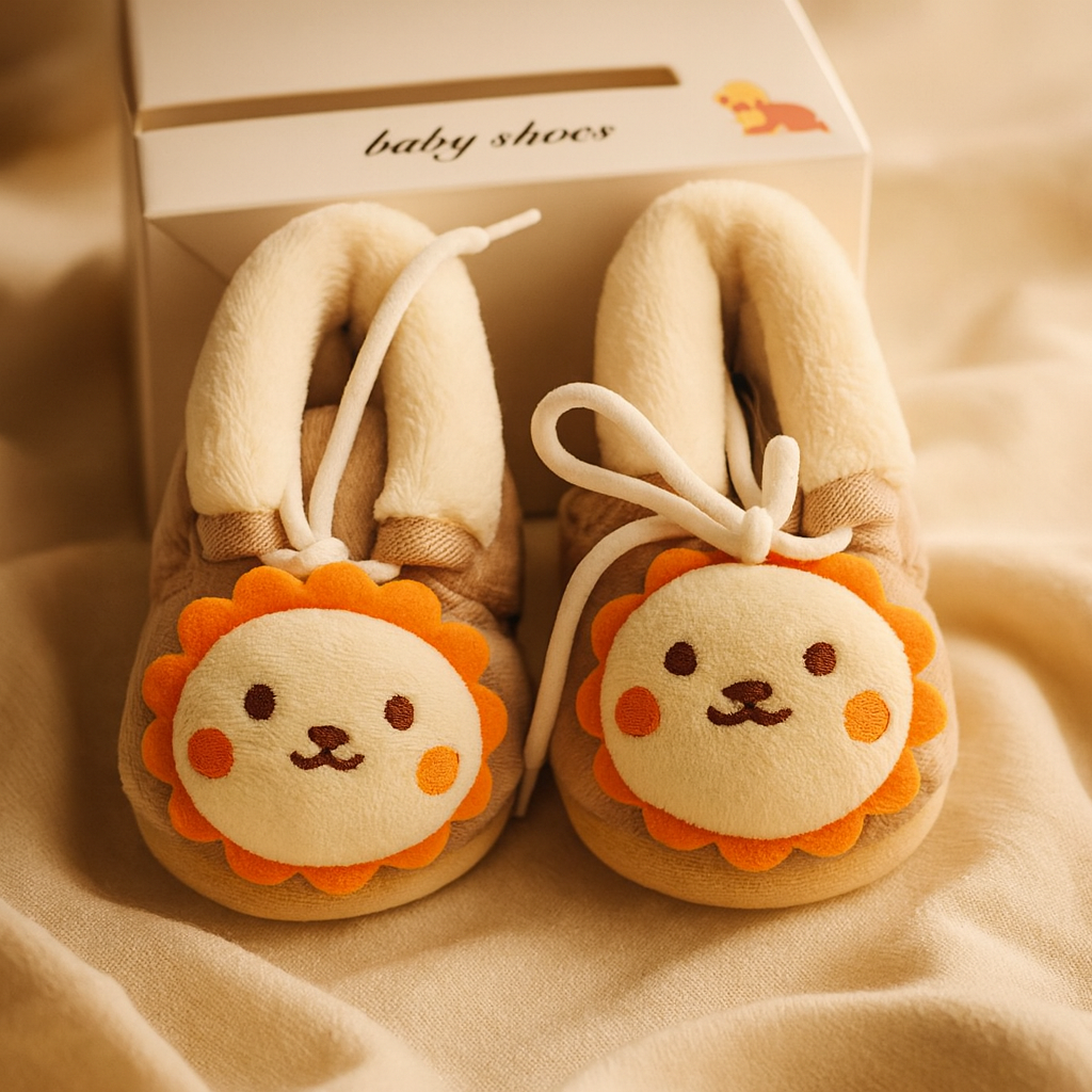 Newborn Baby shoes| Extra Soft Winter Baby Shoes | 0–6 Months