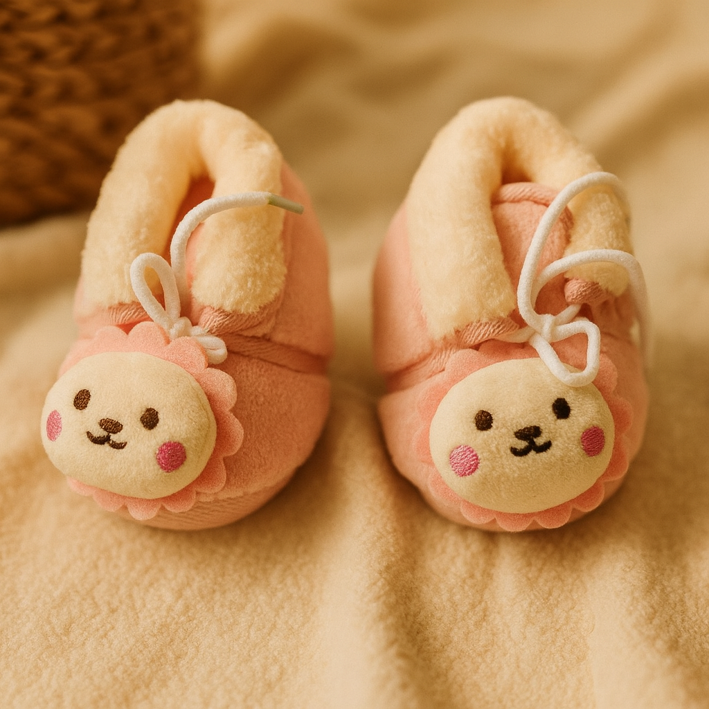 Newborn Baby shoes| Extra Soft Winter Baby Shoes | 0–6 Months