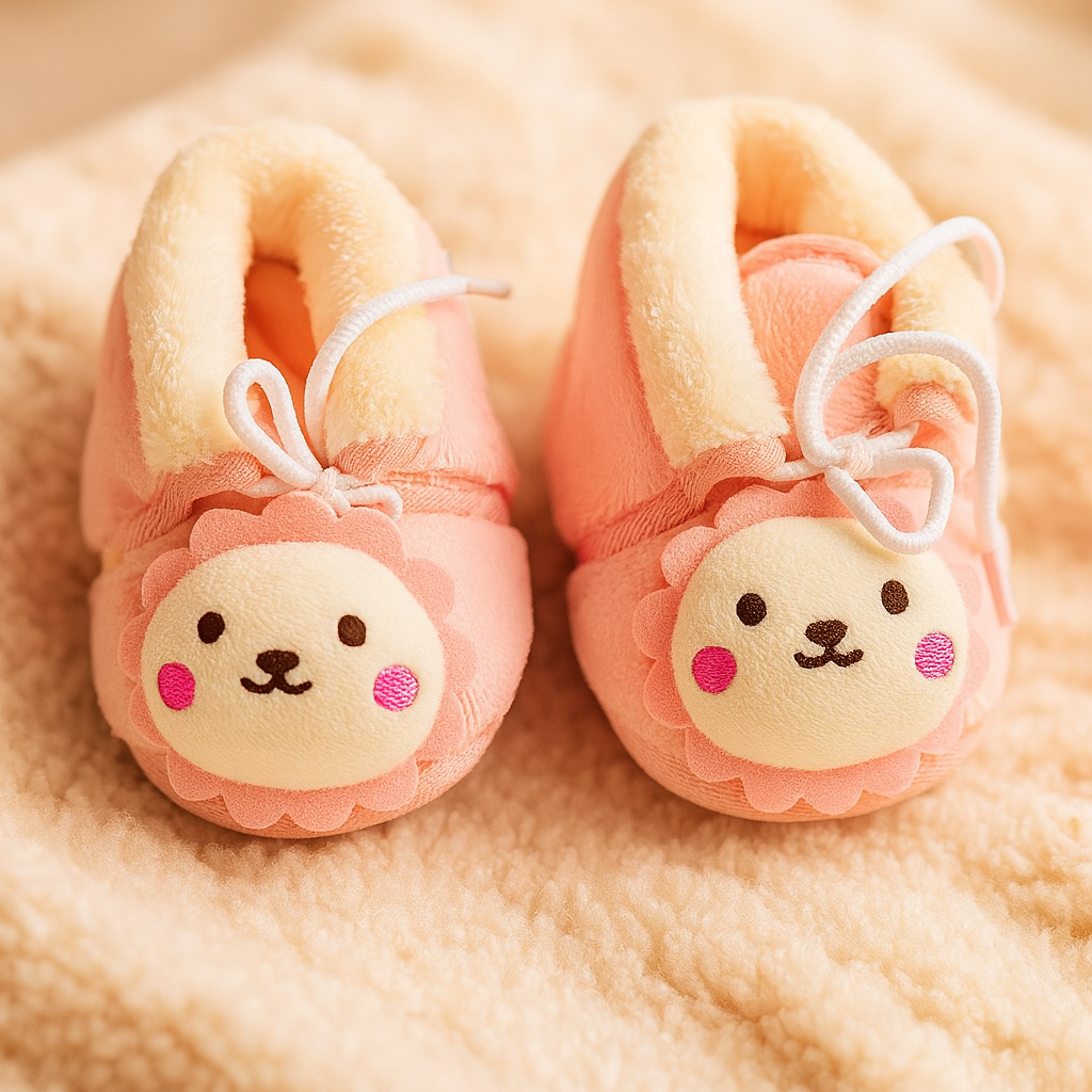 Newborn Baby shoes| Extra Soft Winter Baby Shoes | 0–6 Months