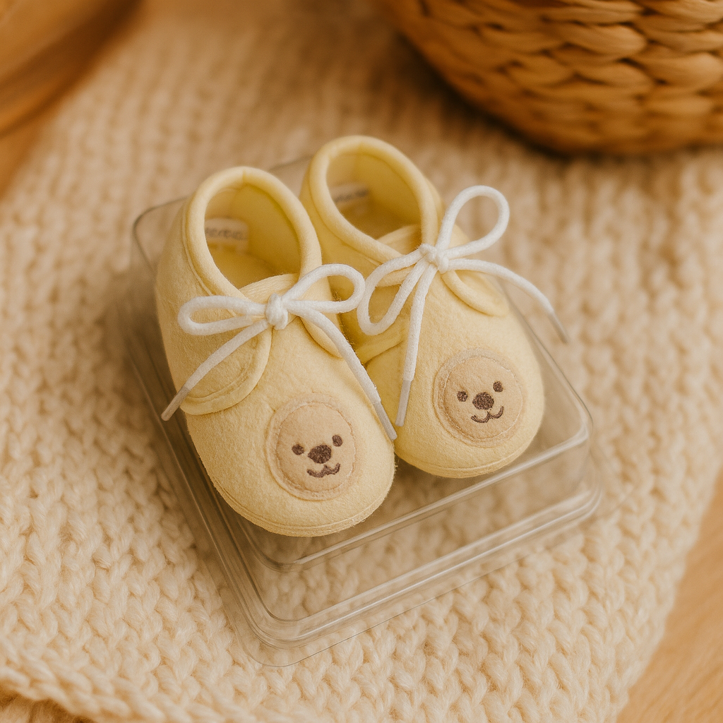 Newborn Baby shoes | Soft Fleece Baby Shoes