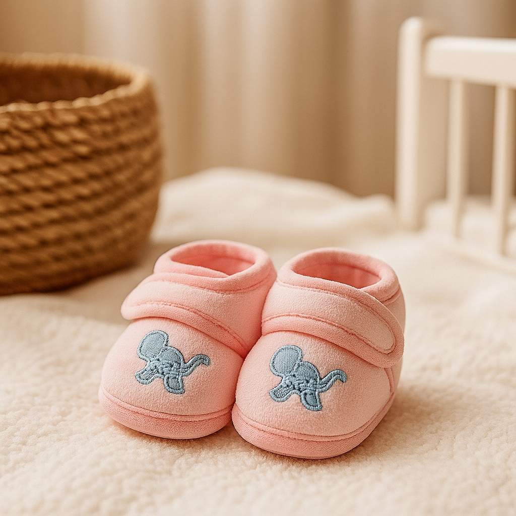 Newborn Baby shoes | Soft Fleece Baby Shoes