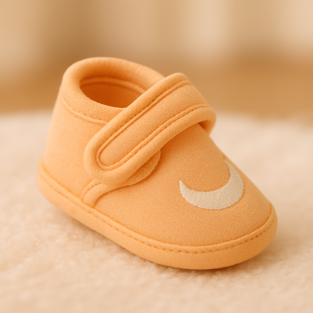 Newborn Baby shoes Pack of 3 pair | Soft Cotton Baby Shoes
