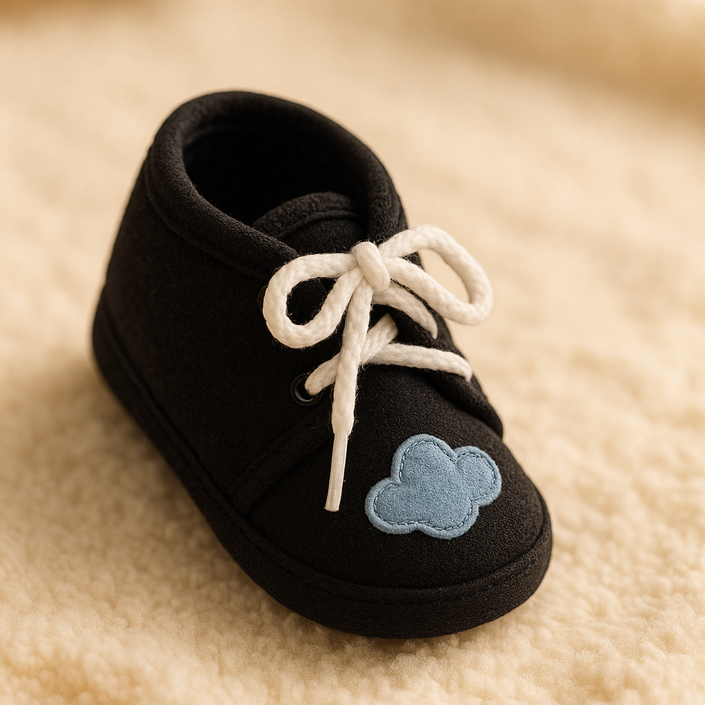 Newborn Baby shoes Pack of 3 pair | Soft Cotton Baby Shoes