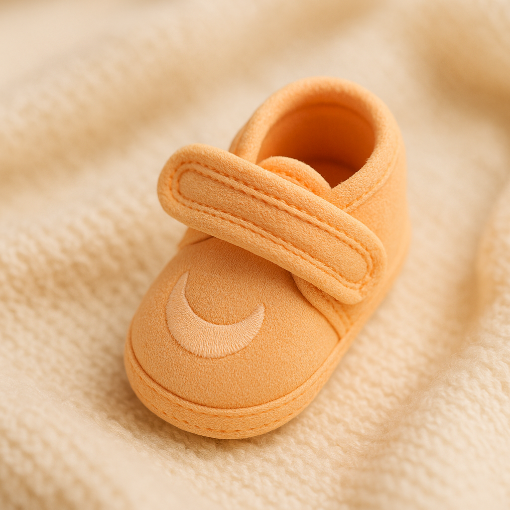 Newborn Baby shoes Pack of 3 pair | Soft Cotton Baby Shoes