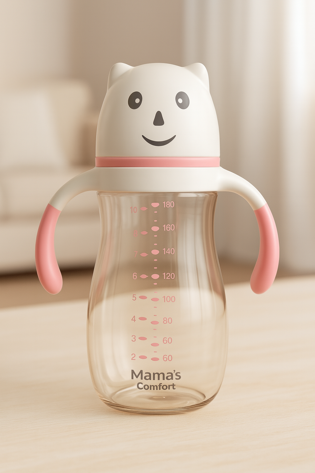 Baby feeder, Premium Baby Feeder Bottle with Handles – Anti-Colic, Leak-Proof, BPA-Free