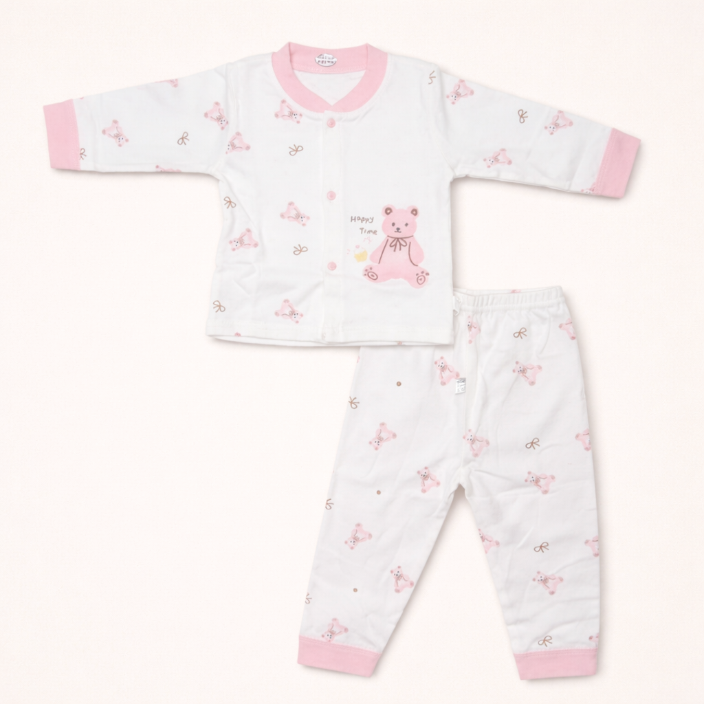 Soft Teddy Baby Pajama Set – Mulaim Cozy Sleepwear