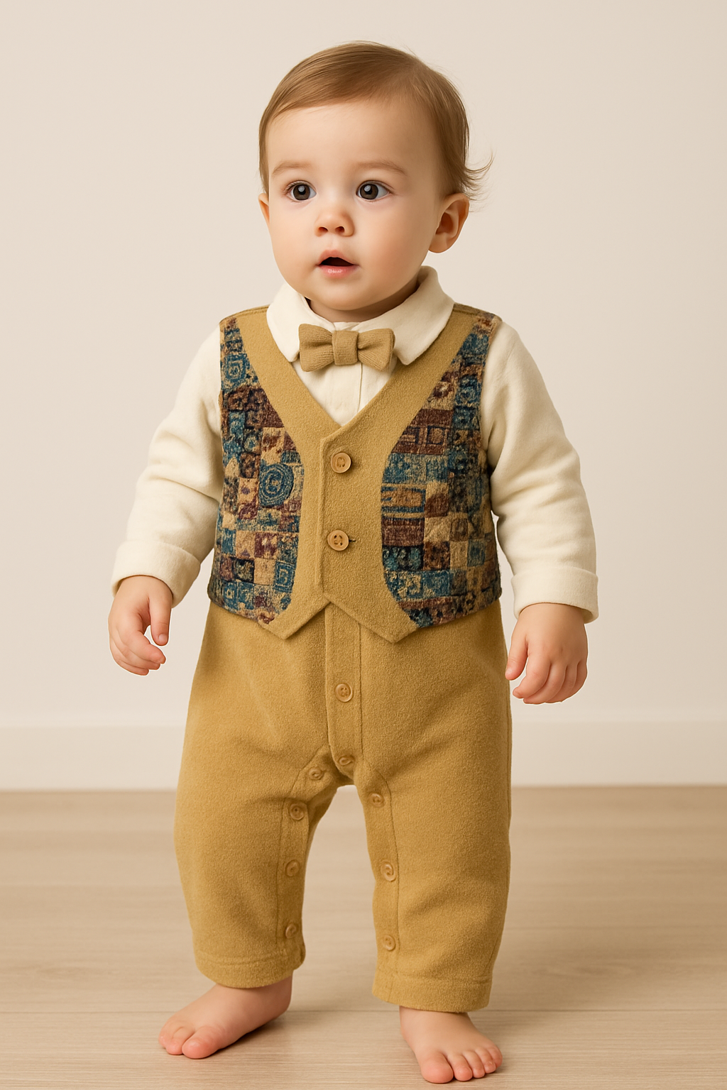 Baby Fit Premium Winter Romper – Soft, Warm & Formal Suit for Babies