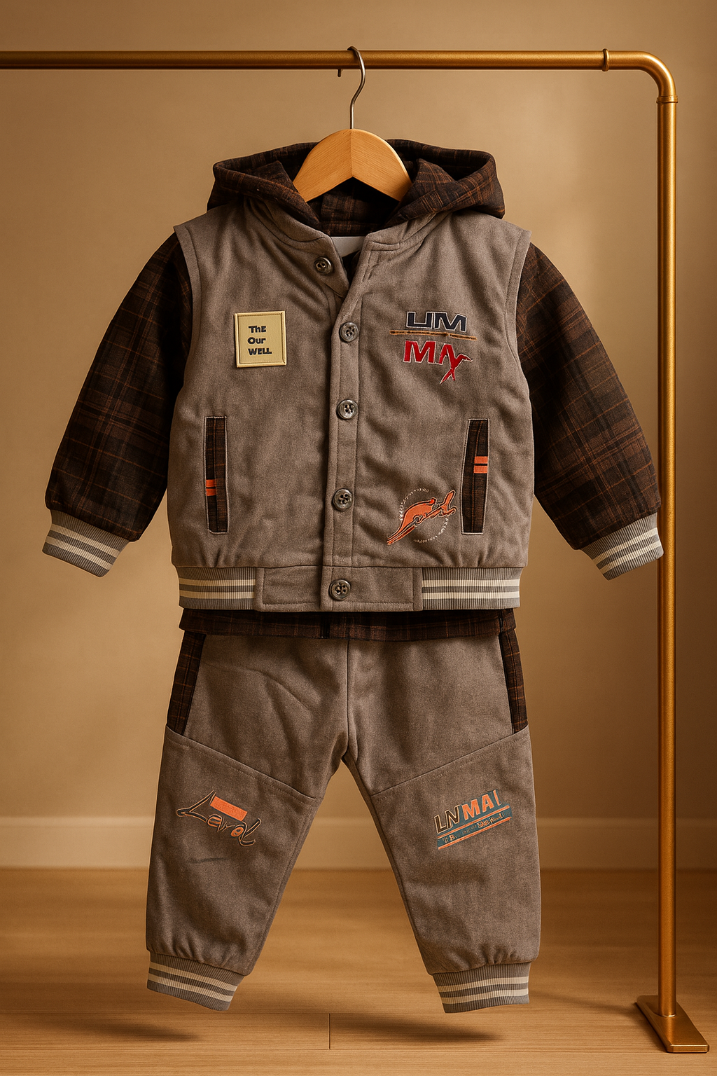 Premium Winter Kids Suit – Soft, Stylish & Cozy Warm