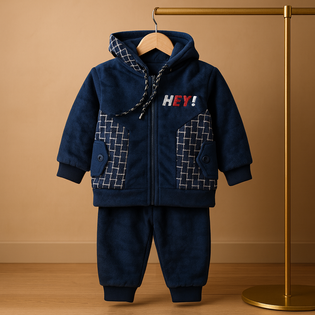 Ultra-Soft Winter Kids Suit – Warm, Stylish & Cozy